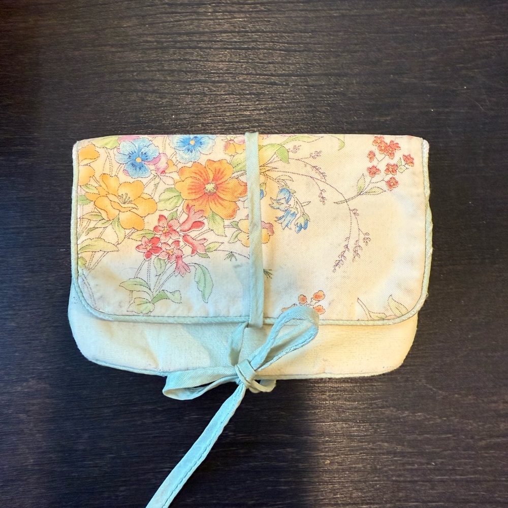 Floral Clutch Bag